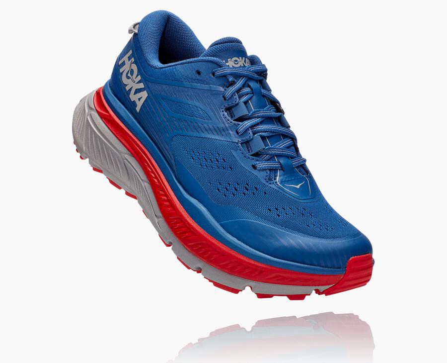 Hoka One One Stinson Atr 6 - Men Trail Shoes - Blue,Australia EZK-910732